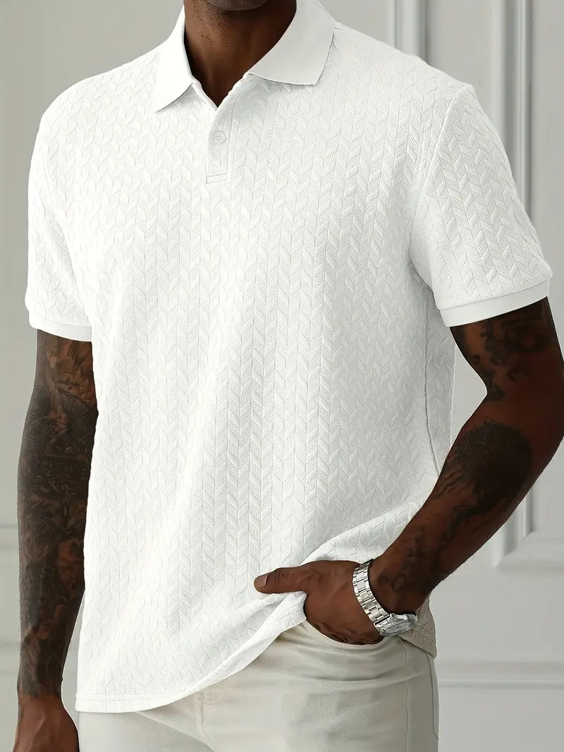 BRUNO™ | Polo Texturizado