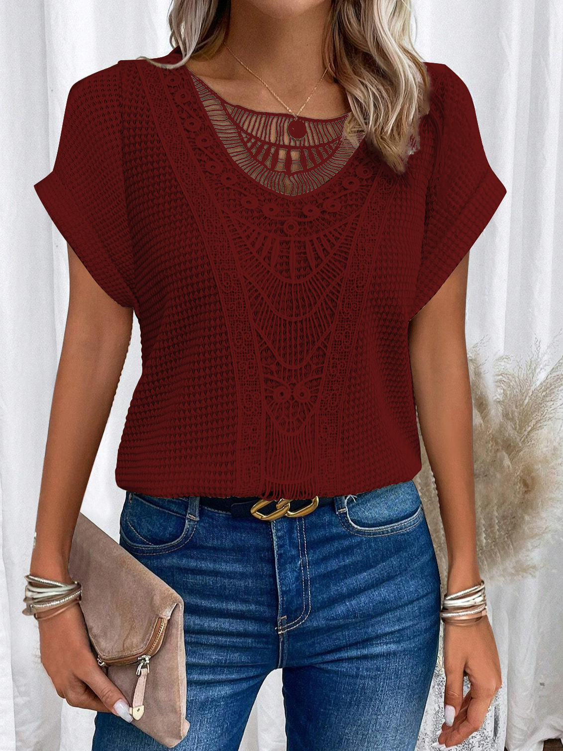 LILY™ | TOP BOHEMIO DE CROCHET