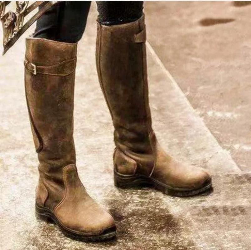 VICTOIRE™  | Botas de montar de cuero impermeables