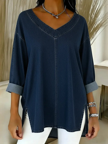 ANASTASIA™ | TOP CASUAL CON ESCOTE EN "V"