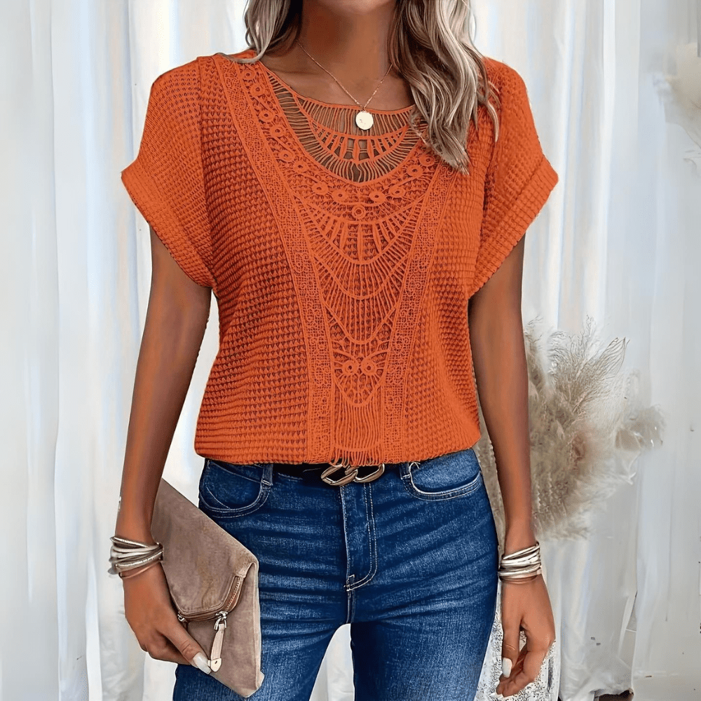 LILY™ | TOP BOHEMIO DE CROCHET