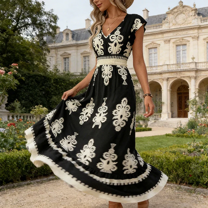 VANESSA™ | Vestido Maxi Refinado