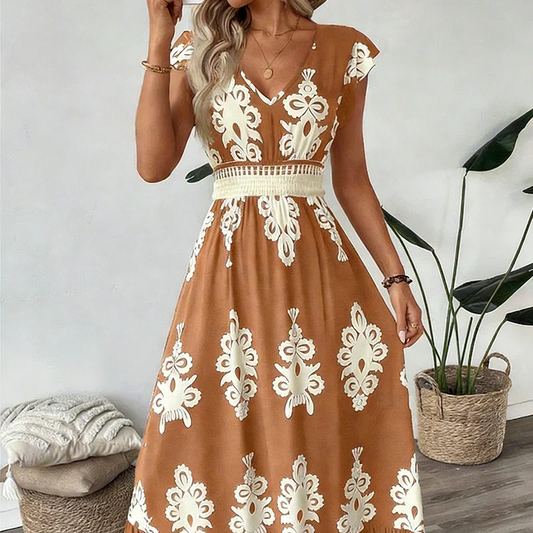 VANESSA™ | Vestido Maxi Refinado
