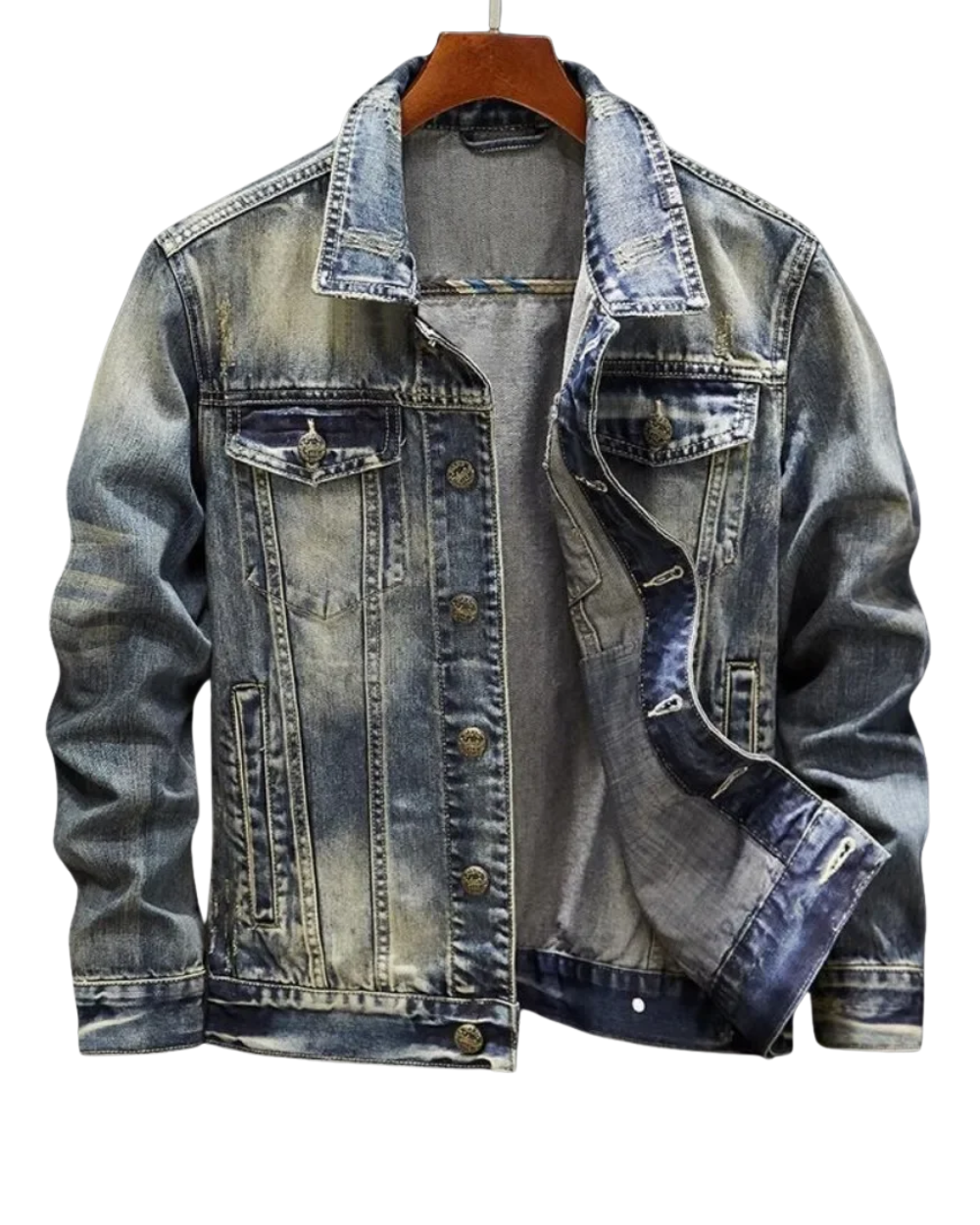 Michael - Chaqueta estilo vaquero, moderna y versátil