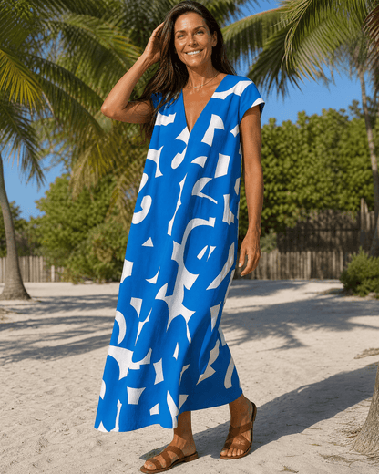 DOLORES™ | Vestido Midi Fluido